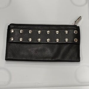 Hammitt Ryan Clutch Black Leather LA Los Angeles